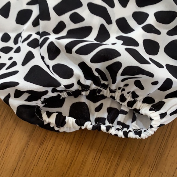 LOFT ANIMAL PRINT PEPLUM BLOUSE - Picture 8 of 14